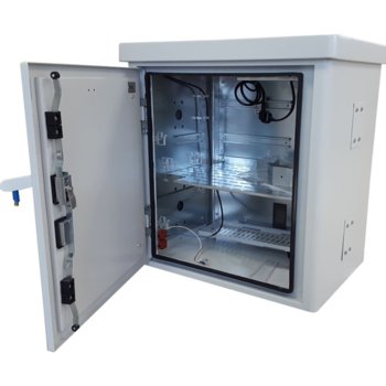 Комуникационен шкаф MIRSAN MR.MOB02.03 за CCTV оборудване, 680 x 710 x 510 мм, D=400 мм, IP65, бял | JAR Computers MIRSAN MR.MOB02.03