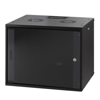 Комуникационен шкаф Mirsan MR.WTC09U45DE.01, 9U, 565 x 440 x 450 мм, черен | JAR Computers Mirsan MR.WTC09U45DE.01
