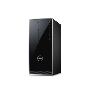 Настолен компютър Dell Inspiron 3668 DT (5397184091142), четириядрен Intel Core i7-7700 3.6/4.2 GHz, NVIDIA GeForce GTX 1050 2GB, 8GB DDR4, 1TB HDD & 128GB SSD, 2x USB 3.0, клавиатура и мишка, Windows 10 | JAR Computers Dell Inspiron 3668 DT 5397184091142