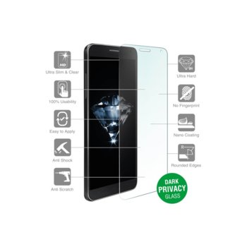 4smarts Temper Glass iPhone 6/S Plus 24347