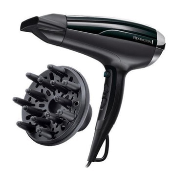 Сешоар Remington D5215 Pro Air-Shine, 2 скорости, 3 степени на температура, студен въздух, йонна функция, 2300 W, черен | JAR Computers Remington D5215 Pro Air-Shine