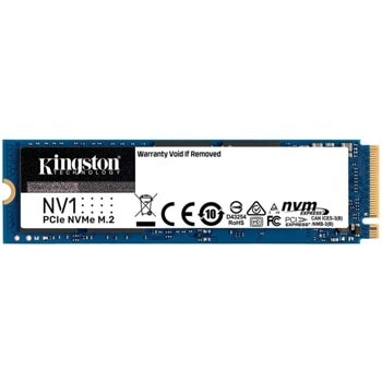 Памет SSD 2TB Kingston NV1, NVMe, M.2 (2280), скорост на четене 2100 MB/s, скорост на запис 1700 MB/s | JAR Computers Kingston 2TB NV1 M.2 2280 NVMe