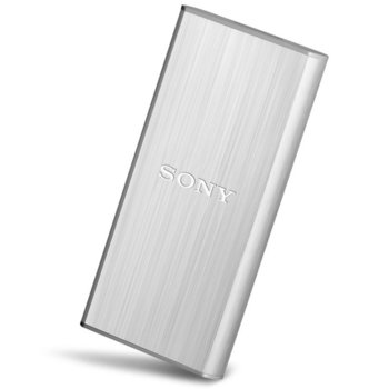 Sony external SSD 128GB, Silver SL-BG1S