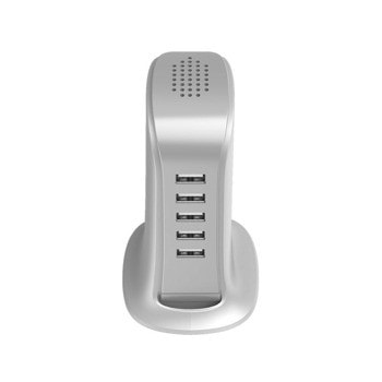 Dudao 5 USB-А Desktop Charger 25W White