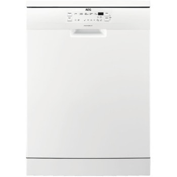 Съдомиялна машина AEG FFB53610ZW, клас D, 13 комплекта, 5 програми, 4 температури, бяла | JAR Computers AEG FFB53610ZW