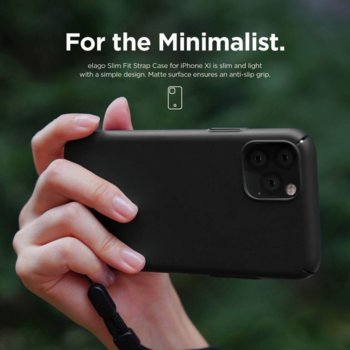 Elago Slim Fit Strap iPhone 11 Pro ES11SS58-BK