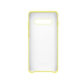 Samsung Silicone Cover For Galaxy S10+ Yellow