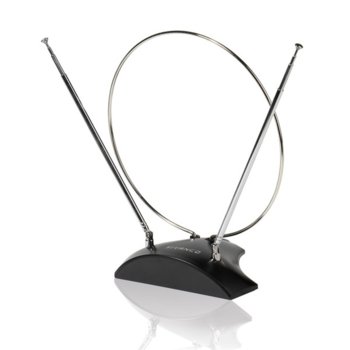 Вътрешна антена Vivanco 38882, DVB-T, DVB-T2, DAB / BAB + радио и FM-радио | JAR Computers Vivanco 38882 антена за телевизионно и радио прием