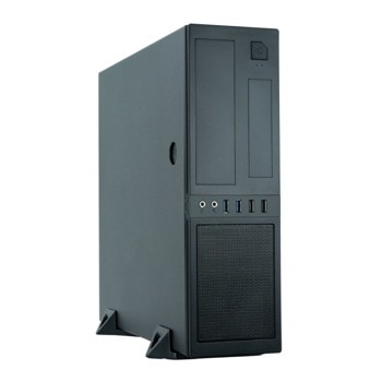 Кутия Chieftec Mesh Chassis CS-12B-300, mATX/Mini ITX, 2x USB 3.0, черна, със захранване 300W | JAR Computers Chieftec Mesh Chassis CS-12B-300