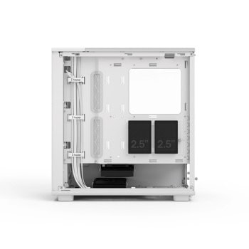 Кутия Fractal Design Epoch White TG CLEAR