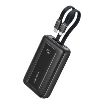 anker zolo power bank 30w 10000 mah черен