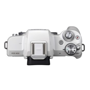 Canon EOS M50 Body White 2681C063AA