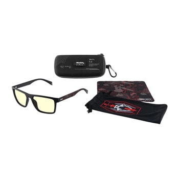 Геймърски очила Gunnar x Call of Duty Alpha Edition, Amber лещи, рамка от метал, калъф, черни | JAR Computers Gunnar ALP-0490