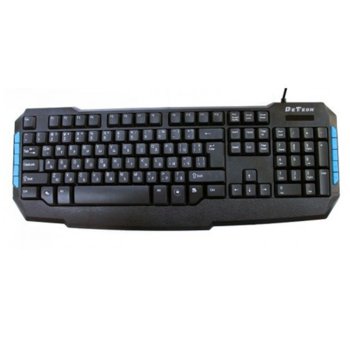 Мултимедийна DeTech KB337М USB 6041