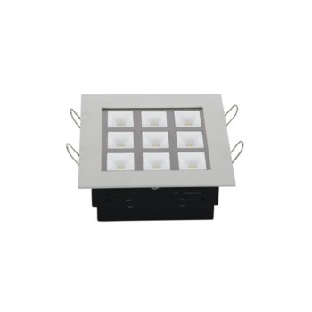 LED луна за вграждане, ORAX LDLB9WWW, 9W, AC 220V, Топло бяла | JAR Computers LED луна ORAX LDL-B-9W-WW