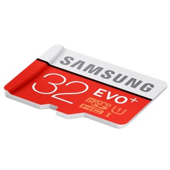 32GB microSD Samsung EVO+ and Adapter MB-MC32DA/EU