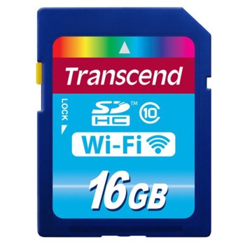 Transcend 16GB Wi-Fi SDHC Card (Class 10)