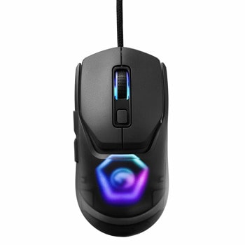 Мишка Marvo FIT LITE Black, оптична (12 000dpi), USB, черна, гейминг, RGB подсветка, 7 програмируеми бутона | JAR Computers Marvo FIT LITE black