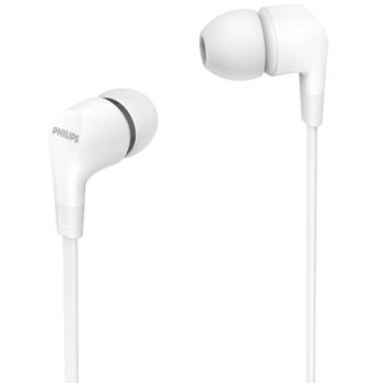 Слушалки Philips TAE1105WT/00, AUX, микрофон, бели | JAR Computers PHILIPS TAE1105WT/00