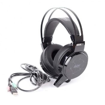 Слушалки Royal C13, микрофон, 3.5mm jack, гейминг, 26 Ohm импеданс, 94dB ± 3dB чувствителност, 40 mm диаметър слушалки, черни | JAR Computers Royal C13 21015232