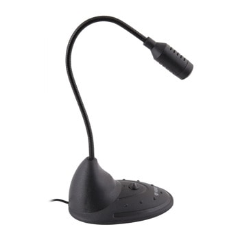 Микрофон Yenkee YMC 1011BK, кондензаторен, 3.5mm жак, черен | JAR Computers Микрофон Yenkee YMC 1011BK 45014276