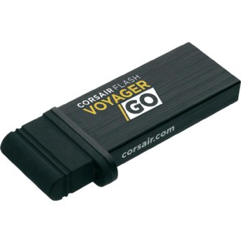 Памет 64GB USB Flash, Corsair Voyager GO, USB3.0 / microB (OTG) | JAR Computers 64GB Corsair Voyager GO USB3.0 OTG