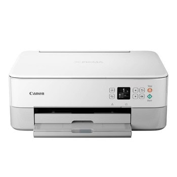 Мултифункционално мастиленоструйно устройство Canon PIXMA TS5351I (4462C106AC), цветен принтер/копир/скенер, 4800 x 1200 dpi, 13 стр./мин, USB, Wi-Fi, А4 | JAR Computers CANON PIXMA TS5351I AIO WF WHI