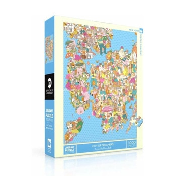 Пъзел New York Puzzle Градът на мечтатели, 1000 части | JAR Computers Пъзел New York Puzzle Градът на мечтатели 1000 ч