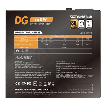 Darkflash DG750 | JAR Computers Darkflash DG750