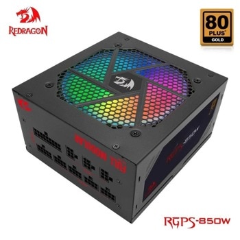 Redragon RGPSG850W 850W RGB 80 Plus Gold