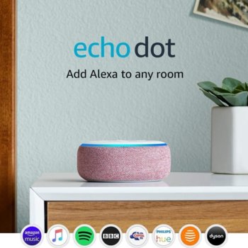 Amazon Echo Dot 3 Charcoal purple