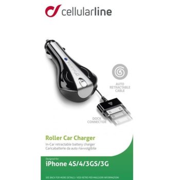 Cellularline 12/24V за iPhone 3/4/iPod