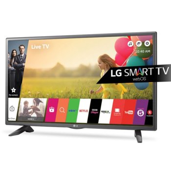 Телевизор LG 32LH590U, 32" (81.28 cm), HD LED Smart TV, DVB-T2/C/S2, Wi-Fi, Lan, 2x HDMI, 1x USB | JAR Computers LG 32LH590U