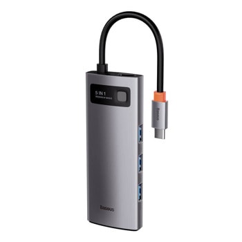 Baseus USB-C Metal Gleam Series 5-in-1 WKWG020013