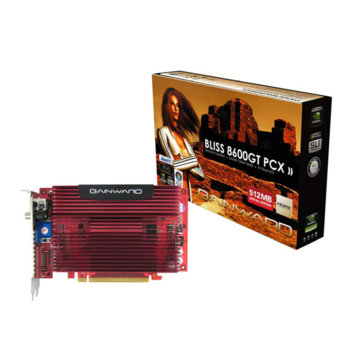 GF 8600GT, 512MB Gainward PCI-E, DDR3, HDMI & DVI