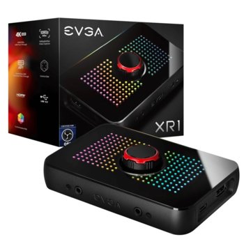 Кепчър EVGA XR1 ARGB, 2160p60FPS, USB-C, HDMI, външен | JAR Computers EVGA 141-U1-CB10-LR