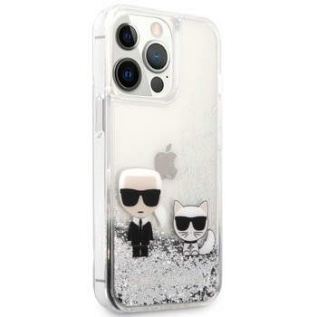Karl Lagerfeld Liquid Glitter Karl & Choupete Case