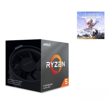 Процесор AMD Ryzen 5 3600X + игра Horizon: Zero Dawn - Complete Edition (PC), шестядрен (3.8/4.4GHz, 36MB L3 Cache, AM4) BOX, с Wraith Spire охлаждане | JAR Computers AMD Ryzen 5 3600X + Horizon: Zero Dawn Complete PC