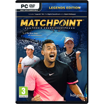 Игра Matchpoint: Tennis Championships - Legends Edition, за PC | JAR Computers Matchpoint Tennis Championships Legends Edition PC
