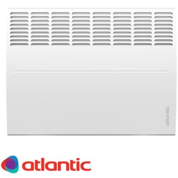 Конвектор Atlantic F119 DESING, oтопляема площ 22 м², електронен термостат, включени в комплекта крачета за подов монтаж, класическо механично управление с градусна скала, автоматична защита от прегряване и изключване при падане, 2000W, бял | JAR Computers Конвектор Atlantic F119 DESING 2000W
