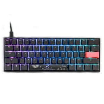 Ducky One 2 Mecha Mini Cherry MX Silent Red