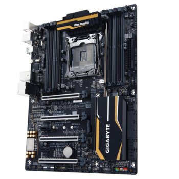 Дънна платка Gigabyte GA-X99P-SLI (rev 1.0), X99, LGA2011-3, DDR4, PCI-E (DP)(CFX&SLi), 6x SATA 6Gb/s, 1x SATA Express, 1x M.2 Socket, 1x USB 3.1 Type-C, ATX | JAR Computers Gigabyte GA-X99P-SLI