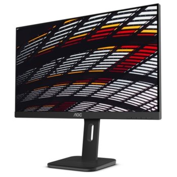 Монитор AOC X24P1, 24.1" (61.21 cm) IPS панел, WUXGA, 4 ms, 50 000 000:1, 300cd/m2, Display Port, HDMI, DVI, VGA | JAR Computers Монитор AOC X24P1