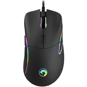 Мишка Marvo Capo 30 M528, оптична (12800dpi), USB, черна, гейминг, 7 програмируеми бутона, RGB подсветка | JAR Computers Marvo Capo 30 M528