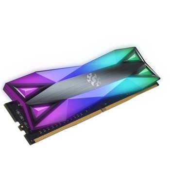 Памет 8GB DDR4 3600MT/s, A-Data SPECTRIX D60G AX4U360038G18A-ST60, 1.35V, RGB подсветка | JAR Computers A-Data AX4U360038G18A-ST60