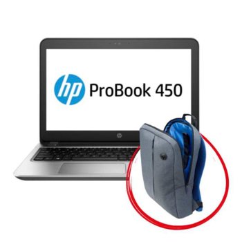 HP ProBook 450 G4 + Раница HP Value