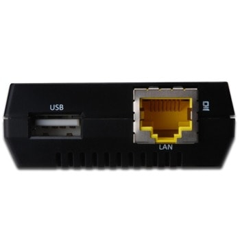 Принт сървър Assmann DN-13020, 1x 10/100Mbps LAN port, 1x USB 2.0 image