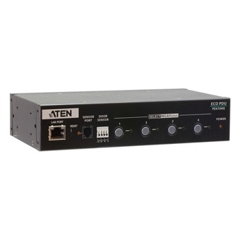IP управляем контролер за електрозахранване ATEN PE4104G, 4x IEC 320 C13, черен image