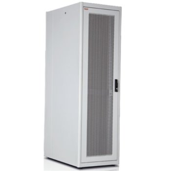 Комуникационен шкаф Lande LN-DS22U6010-BL-251, 19", 22U, 600 x 1000 мм, перфорирана врата, черен | JAR Computers Lande LN-DS22U6010-BL-251