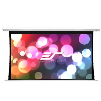 Екран Elite Screens Saker SK120XHW-E10, за стена, White, 2657 x 1496 мм, 120" (304.8 cm), 16:9 | JAR Computers Elite Screens SK120XHW-E10